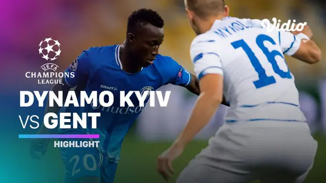 VIDEO: Dynamo Kiev Lolos ke Fase Grup Liga Champions Usai Kalahkan Gent