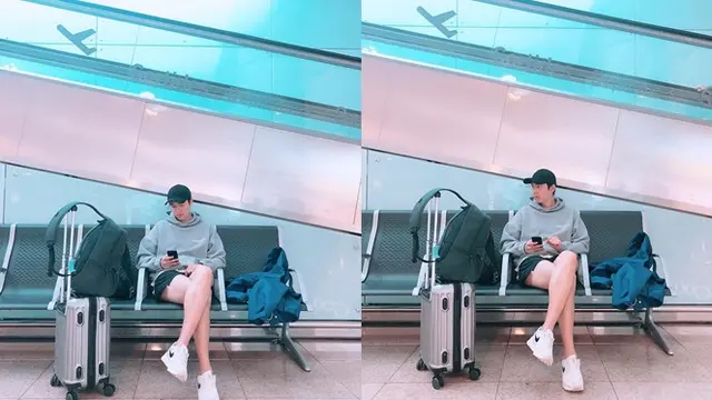 Gaya liburan Lee Min Ho usai wajib militer