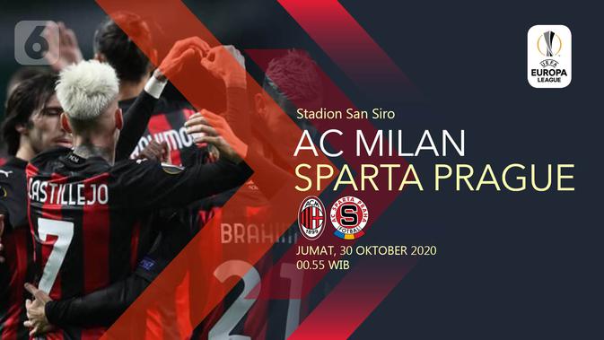 Prediksi AC Milan Vs Sparta Praha di Liga Europa: Tim Tamu ...