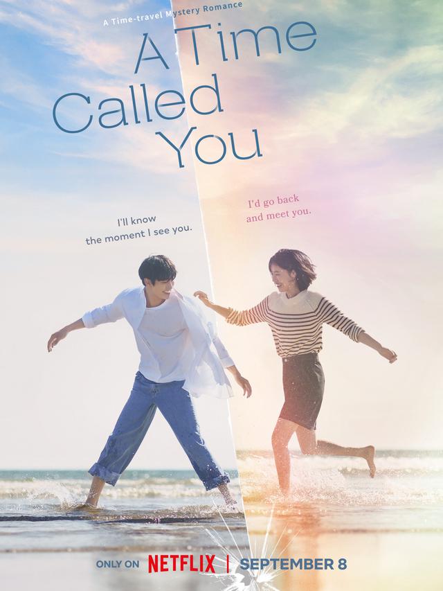 Poster Drakor A Time Called You. (Netflix)