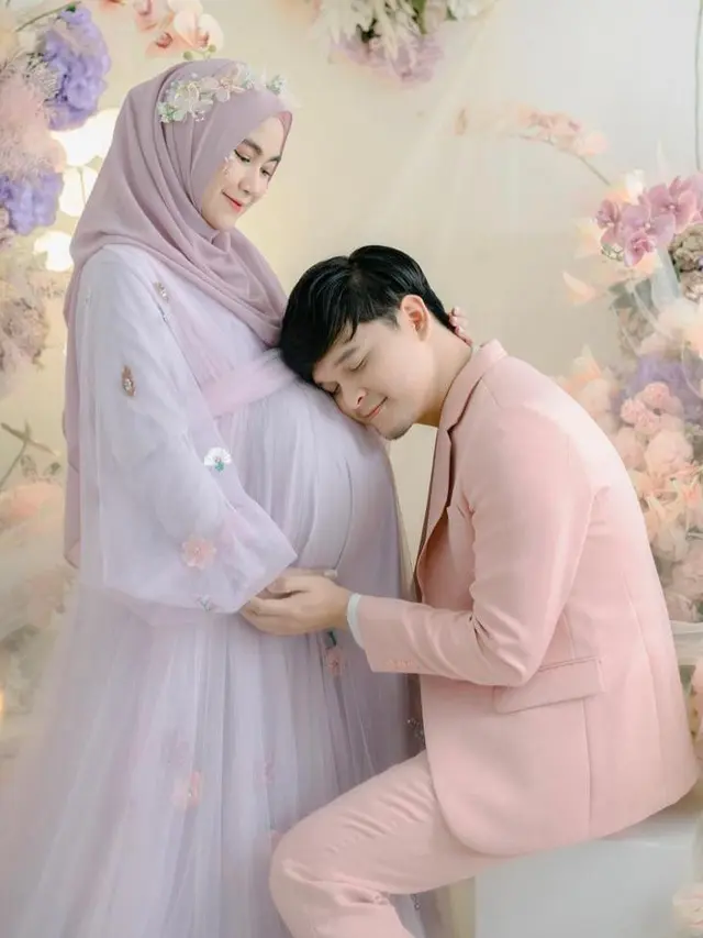 Penantian 4 Tahun, Intip Gaya Maternity Anisa Rahma Berbalut Dreamy Dress Jelang Kelahiran Anak Kembar