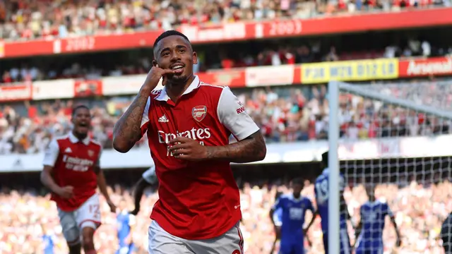 Striker Arsenal Gabriel Jesus