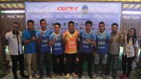 PSIM Yogyakarta, resmi disponsori perusahaan ban sepeda motor, Corsa. (Bola.com/Dok. Corsa)