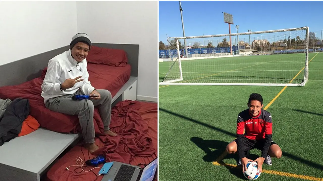 Evan Dimas di Spanyol