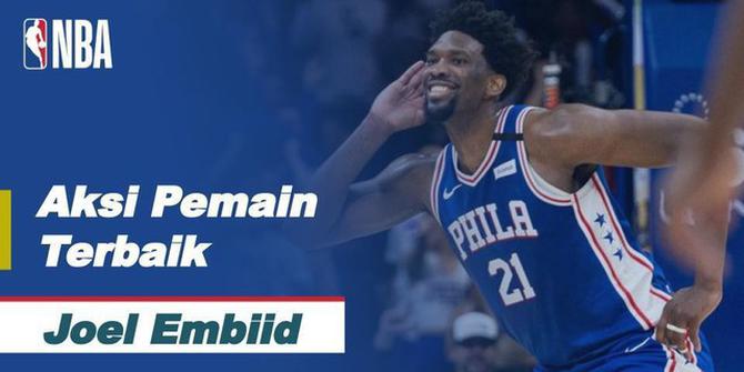 VIDEO: Aksi-Aksi Terbaik Bintang Philadelphia 76ers, Joel Embiid yang Cetak 50 Poin Saat Taklukkan Chicago Bulls di NBA