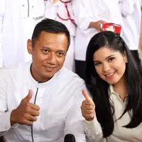 Ultah Annisa Pohan bersama Anak Yatim (Nurwahyunan/bintang.com)