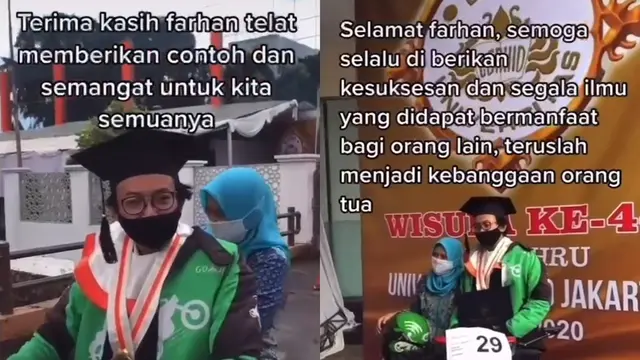 Perjuangan Ojol Berhasil Lulus Sarjana