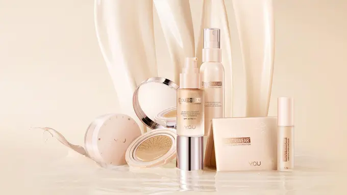 Pilihan Make Up Sekaligus Skincare dari  YOU NoutriWear+ Series