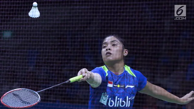 Gregoria Mariska Tunjung Kandas di 16 Besar