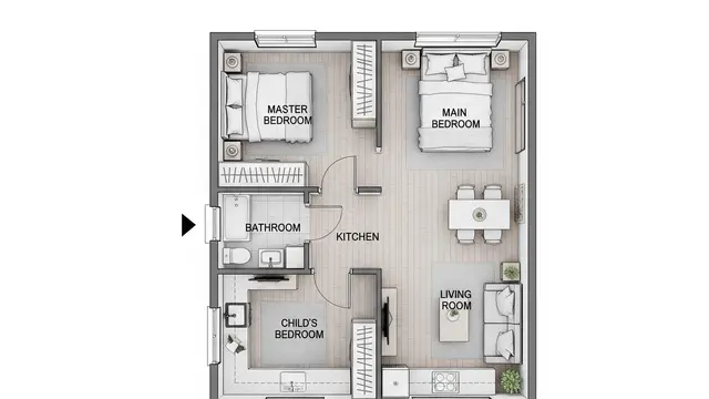 Contoh Rumah Kecil Ukuran 5x6 Meter Bisa 2 Kamar