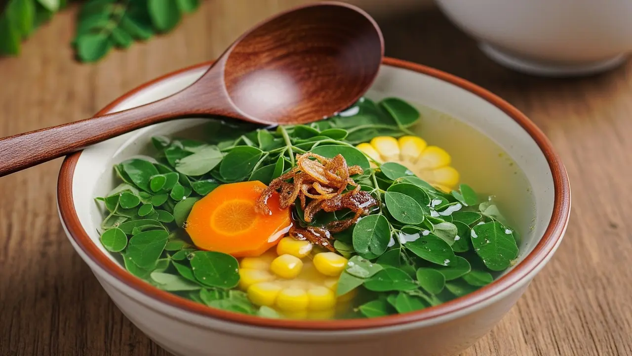 Resep Sayur Bening Daun Kelor