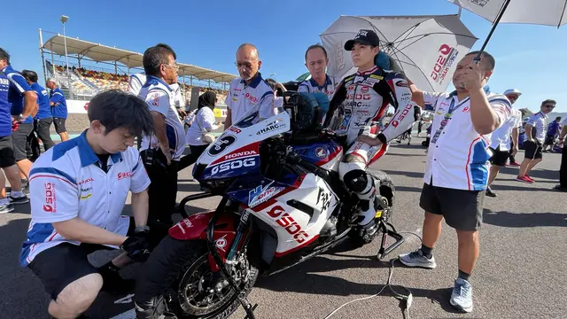 Foto: Momen Terakhir Haruki Noguchi Sebelum Kecelakaan Fatal di ARRC Mandalika 2023