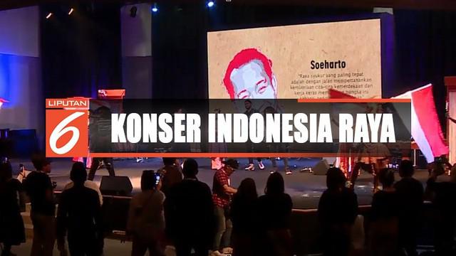Selain itu, penonton juga diajak untuk bergoyang bersama dengan tarian daerah dari Sabang sampai Merauke.