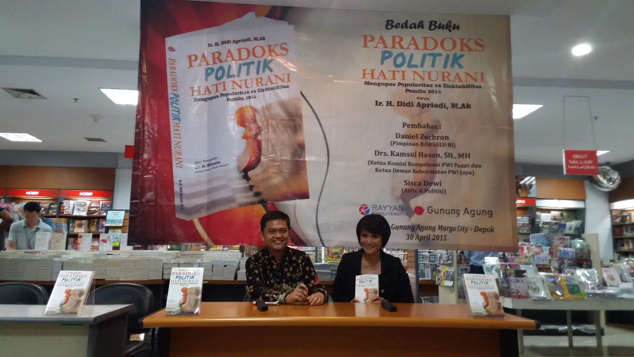  Bedah Buku Politik, Sisca Dewi Ungkit Peran Media