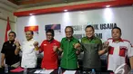 Koalisi Indonesia Hebat mengadakan jumpa pers di Jakarta, Kamis (20/11/2014) terkait kenaikan harga BBM (Liputan6.com/Johan Tallo)