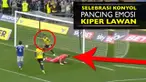 Video striker Oxford United klub liga amatir Inggris lakukan selebrasi konyol untuk memancing emosi kiper lawan.