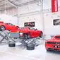 Ini merupakan satu-satunya service centre Ferrari yang dibangun di luar Jakarta.