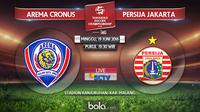 Arema Cronus Vs Persija Jakarta (bola.com/Adreanus Titus)