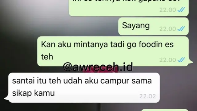 Chat Kocak Saat Menyindir Pacar Ini Bikin Ketawa Geli