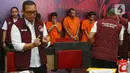 Pengungkapan kasus ini atas kerja sama antara Polri dengan beberapa stakeholder terkait, antara lain Dirjen Bea Cukai Pusat, BPOM, PPATK, Direktur Narkoba Polda Aceh, Direktur Narkoba Polda Kalbar, Kanwil Bea Cukai Polda Aceh, dan Polres Aceh Utara. (merdeka.com/Arie Basuki)