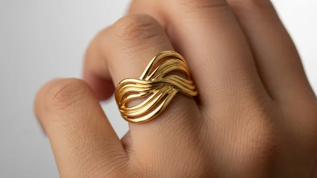 Model Cincin Emas 24 Karat untuk Investasi 2026  Model Tali Air