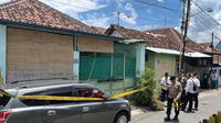 Polisi Lakukan olah TKP kasus pembunuhan di Banyuwangi. (Istimewa)