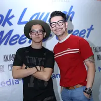 Brandon Salim dan Ferry Salim saat Meet & Greet '7 Hari Menembus Waktu'. Foto: Galih W. Satria/Bintang.com