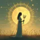 logo ramalan zodiak virgo (sumber: AI generated)
