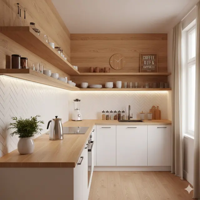 Model Dapur Minimalis Lurus