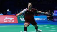 Jonatan Christie di China Masters 2025. (dok. PBSI)