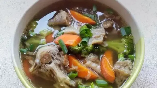 Resep sup daging kambing kuah bening. (dok. Cookpad @Maternis)
