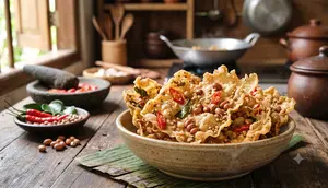 Resep Peyek Cabai Renyah Tahan Lama, Teknik Menggoreng Tipis Anti Mlempem Berbulan-bulan