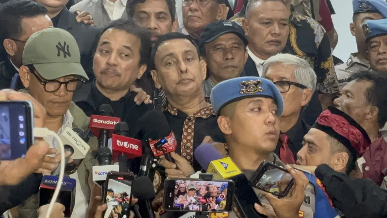 Roy Suryo Usai Jalani Pemeriksaan di Polda Metro Jaya
