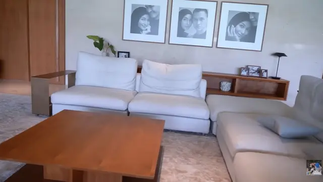 Potret Ruang Keluarga Rumah Citra Kirana dan Rezky Aditya
