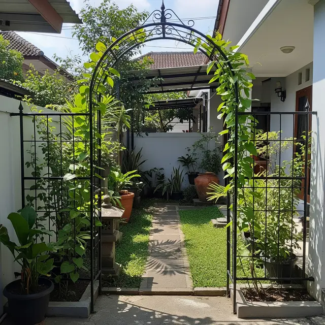 9 Model Kebun Rambat DIY untuk Halaman Belakang Rumah, Bikin Asri dan Sejuk