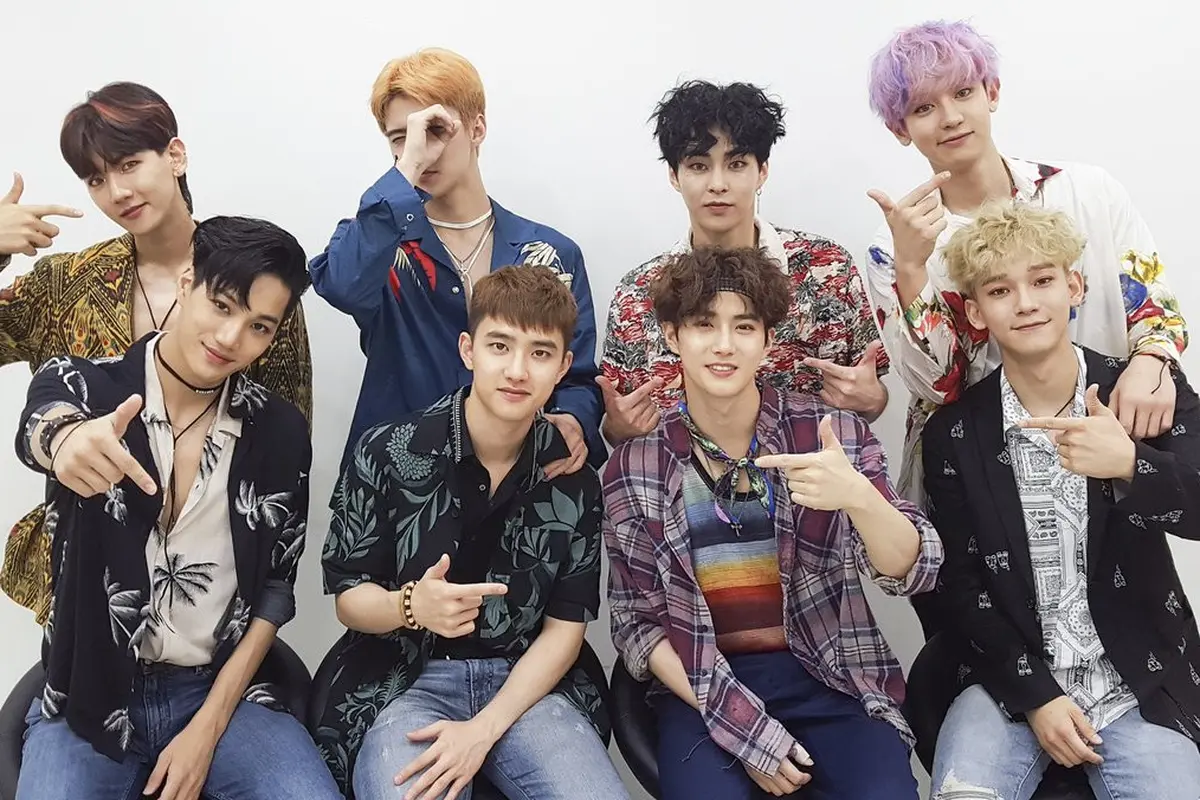[Bintang] Ko Ko Bop EXO Sabet Trofi Ketiga di Music Bank