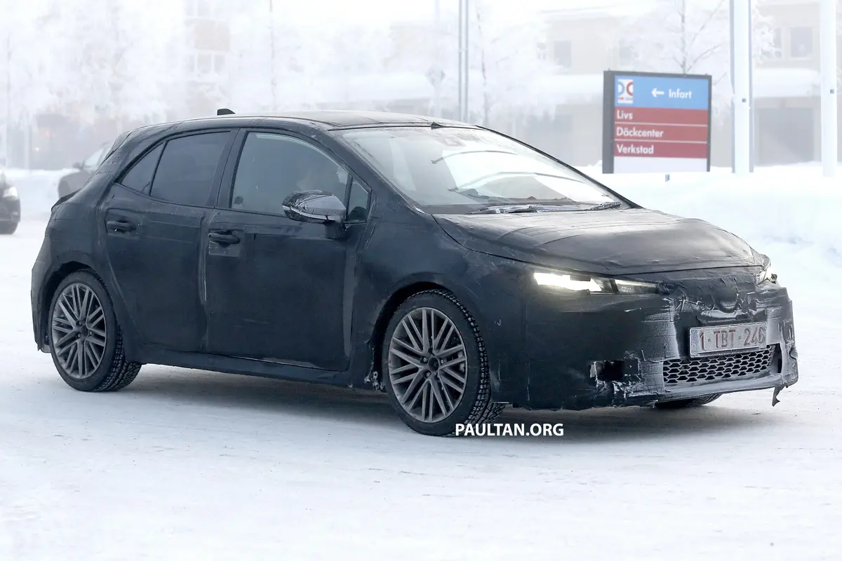 Toyota Corolla hatchback (Foto: Paultan)