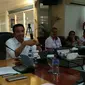 Menpora Imam Nahrawi (kedua dari kiri) saat bertemu perwakilan 15 pemimin redaksi terkait program Gerakan Nasional Ayo Olahraga 2017 di kantor Menpora, di Jakarta, Rabu (3/5/2017). (Liputan6.com/Edu Krisnadefa) 