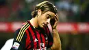 Alessandro Matri - Pemain binaan AC Milan ini hanya mampu mencetak satu gol selama memakai jersey Rossoneri. (AFP/Olivier Morin)