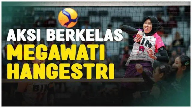Berita Video, beragam aksi berkelas Megawati Hangestri saat bawa Jakarta BIN raih gelar juara Proliga 2024