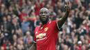 1. Romelu Lukaku (Manchester United) - 7 Gol. (AP/Martin Rickett)