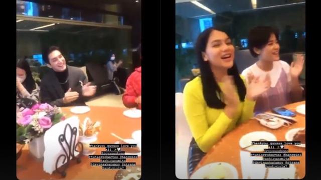 6 Momen Kebersamaan Junior Roberts dan Hanggini saat ...