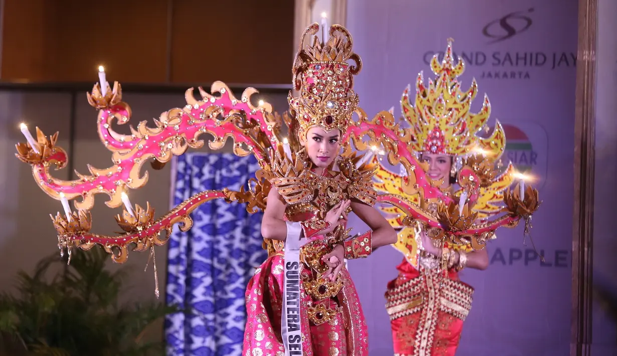 Finalis Puteri Indonesia 2018 Busana Tradisional