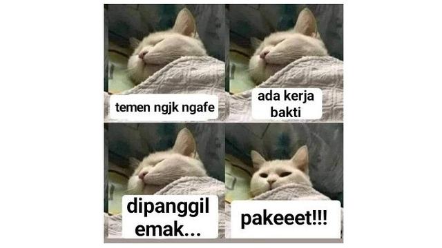 7 Meme Cara Bangun Mendadak dari Tidur, Bikin Ikut Mengangguk