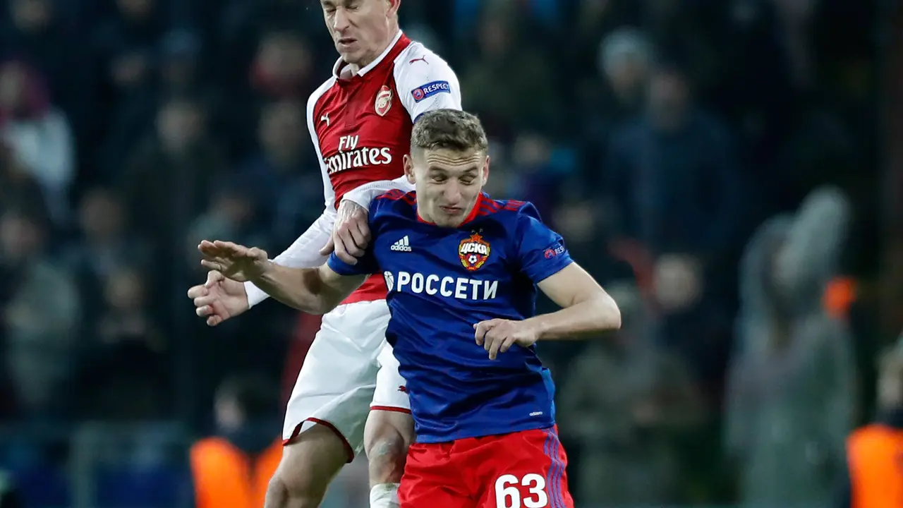Arsenal Tahan Imbang CSKA
