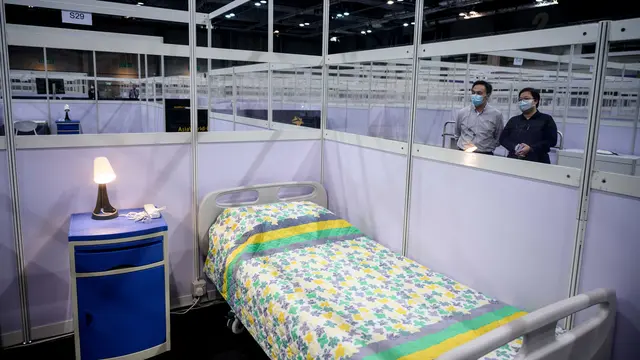 Hong Kong Hadapi Gelombang Baru, RS Khusus Corona di AsiaWorld Expo Beroperasi Kembali
