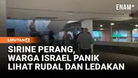 Sirine Perang Berbunyi di Israel, Warga Berlarian di Kota Tel Aviv
