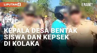 Cekcok antara kepala desa dengan siswa dan kepala sekolah di Kolaka, Sulawesi Utara viral di media sosial. Berawal dari aksi pemblokiran jalan oleh siswa dan kepala sekolah. Seorang kepala desa datang dan membentak para siswa dan kepala sekolah.