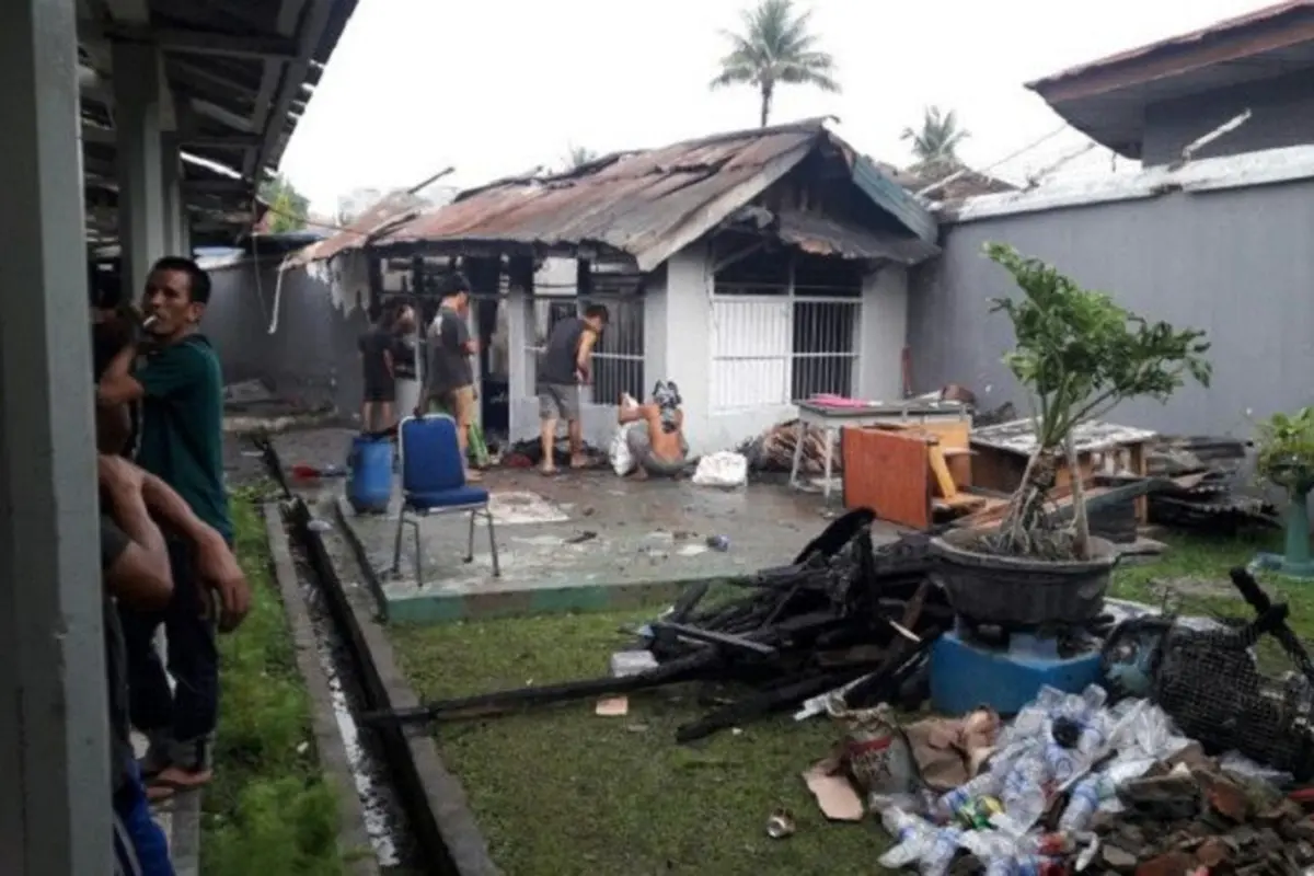 Lapas Jambi rusuh