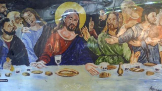 Melukis dengan Lidah, Karya-Karya Pria Ini Memukau